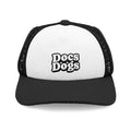 Docs Dogs Trucker Hat — Retro Foam Mesh Cap